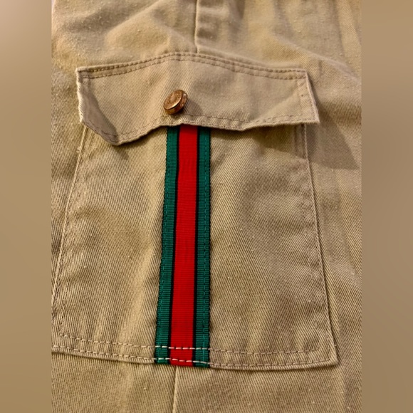 VINTAGE 1970’s Maternity Pants Khaki - No tags-see measurements- Sm/Med size - Picture 3 of 9